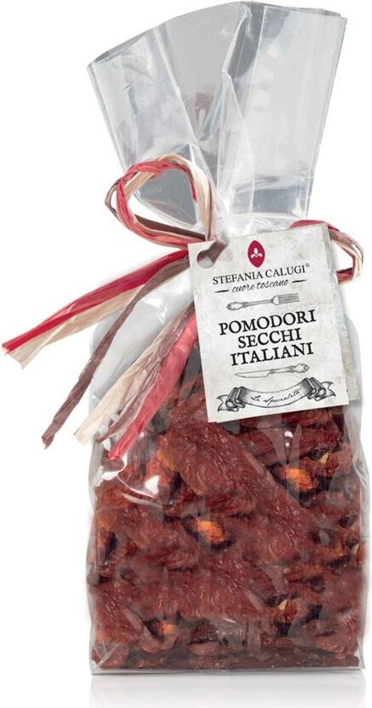 Dried tomatoes in a bag 250 gr. - Calugi