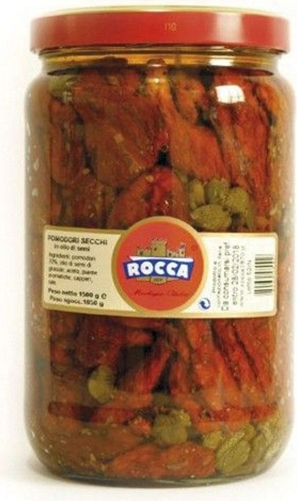 Getrocknete Tomaten in Olivenöl  1700 ml. - Rocca 1870