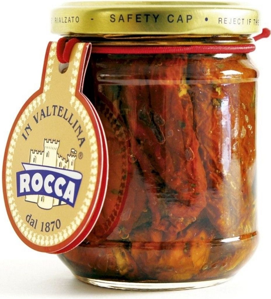 Getrocknete Tomaten in Olivenöl  212 ml. - Rocca 1870