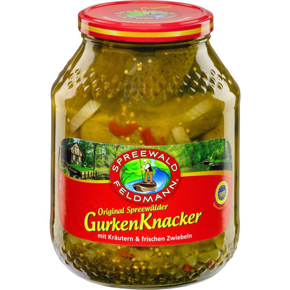 Pickled gherkins Green Knackers