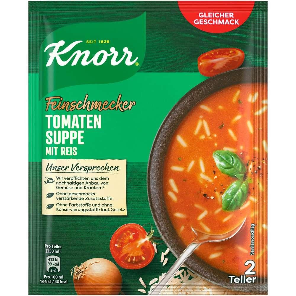 Gourmet spice mix, tomato soup with rice