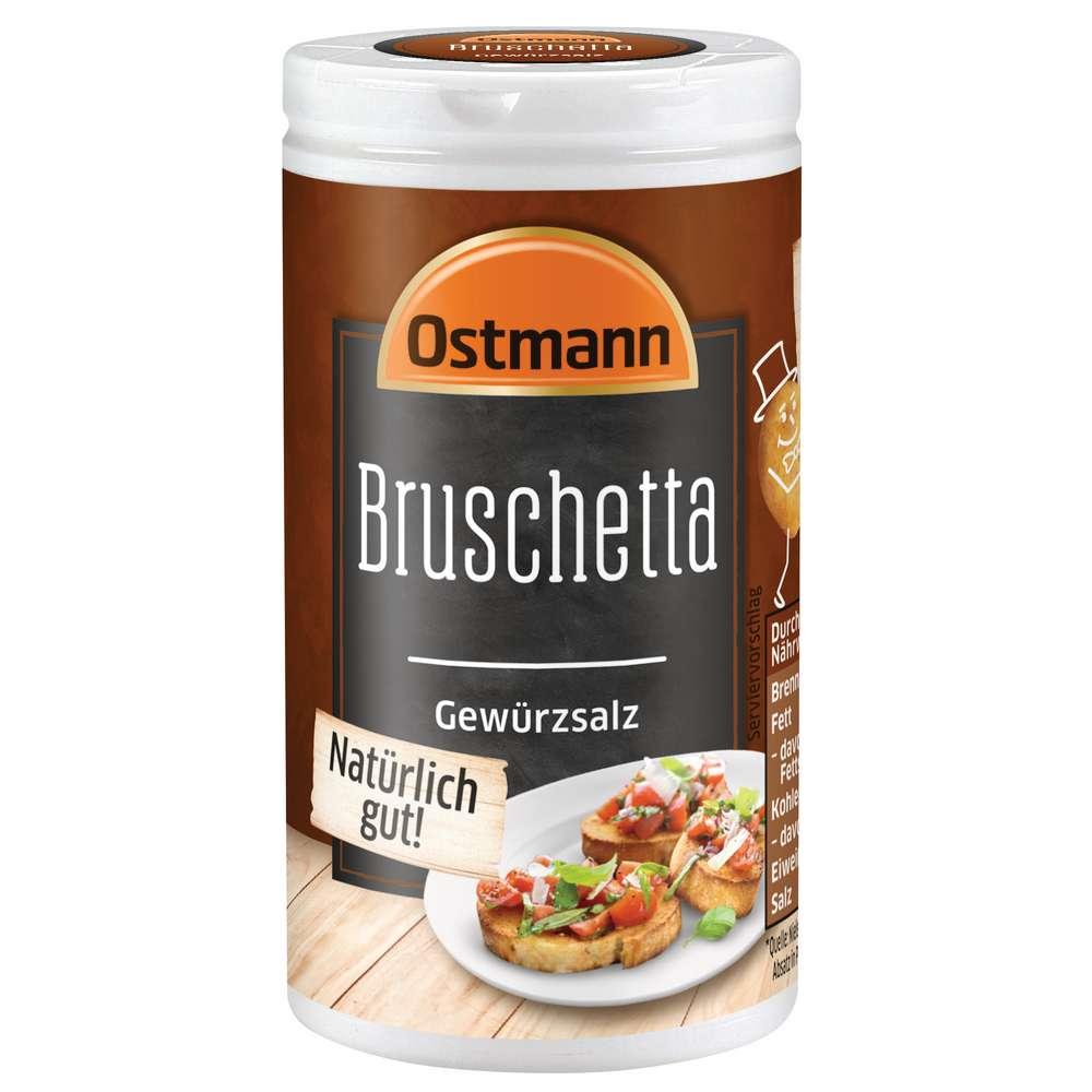 Seasoned salt bruschetta
