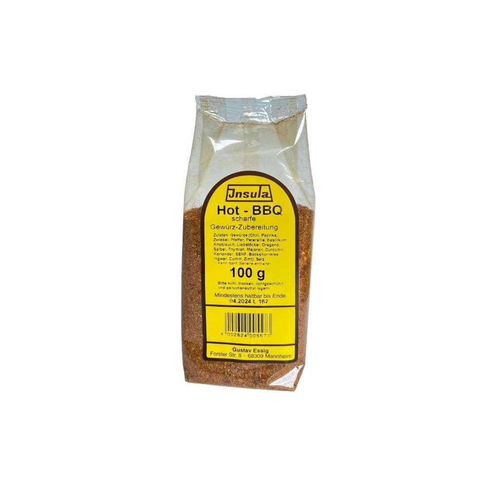Hot BBQ spice preparation, spicy