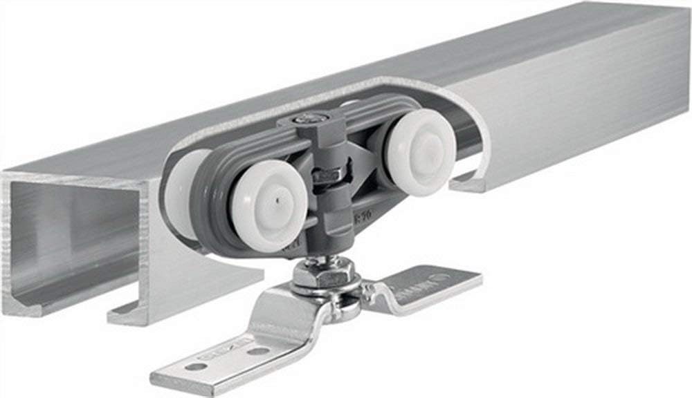 GEZE Rollan 40 N Sliding Door Fitting Complete System for Sliding Door with Rail