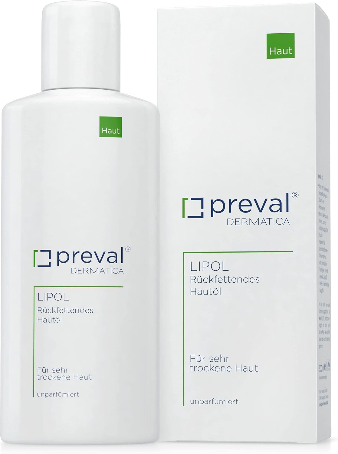 PREVAL Lipol Hautöl 500 ml