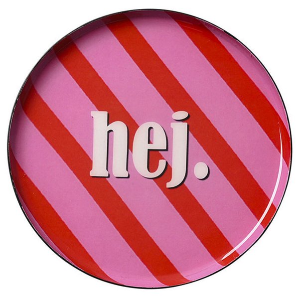 Gift Company decorative tray Love Plates Hej (13cm)