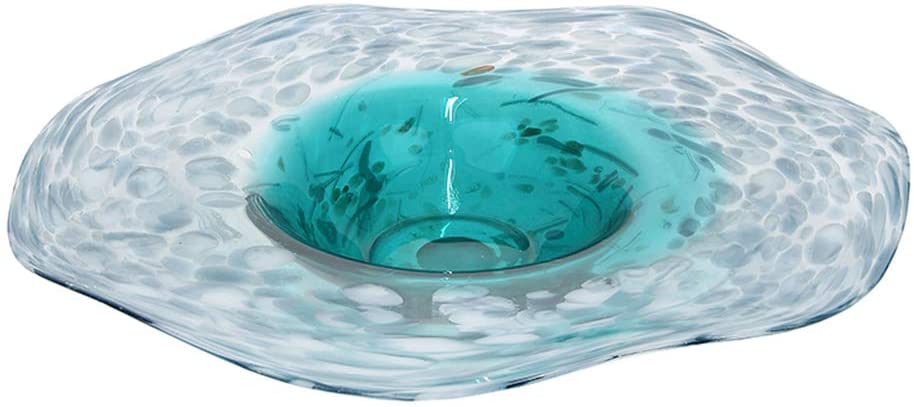 GILDE GLAS Art Designer Bowl Handmade Glass Diameter 47 cm