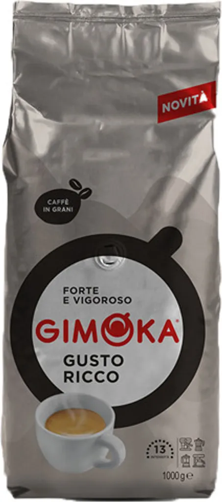 Gimoka - Gusto Ricco beans - 1kg