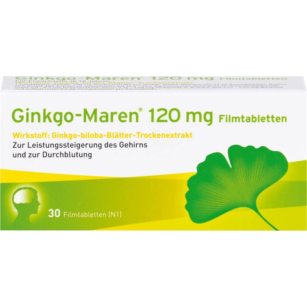 HERMES Arzneimittel Ginkgo-Maren 120 mg film-coated tablets