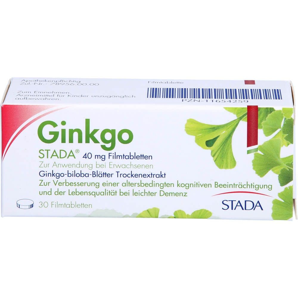 STADA Consumer Health Ginkgo Stada 40 mg film -coated tablets