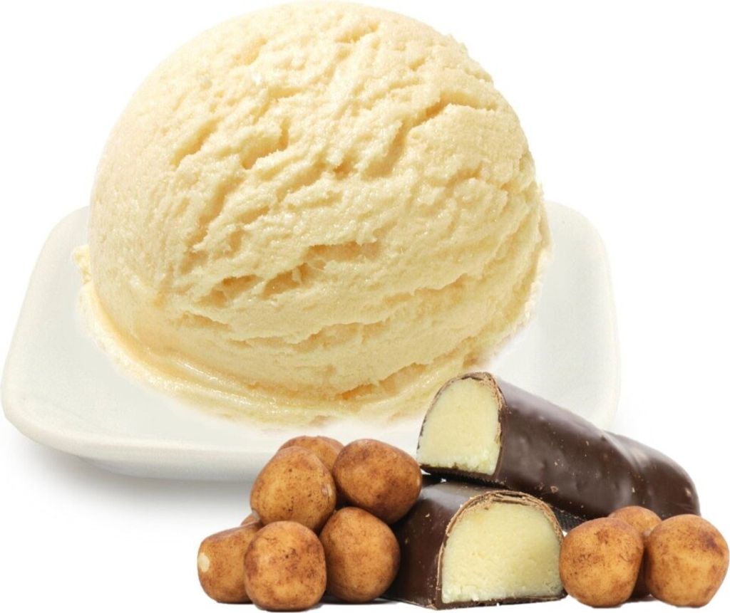 Gino Gelati Premium Marzipan Ice Cream Powder | Vegan, Low Carb, Sugar & Lactose Free | For creamy ice cream in Niederegger quality (10 kg)