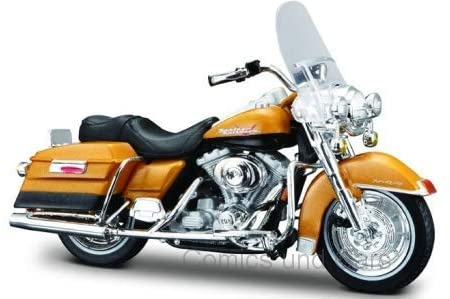 Maisto 20-17087 Harley Davidson FLHR Road King, gold, 1999, 1: 18, model
