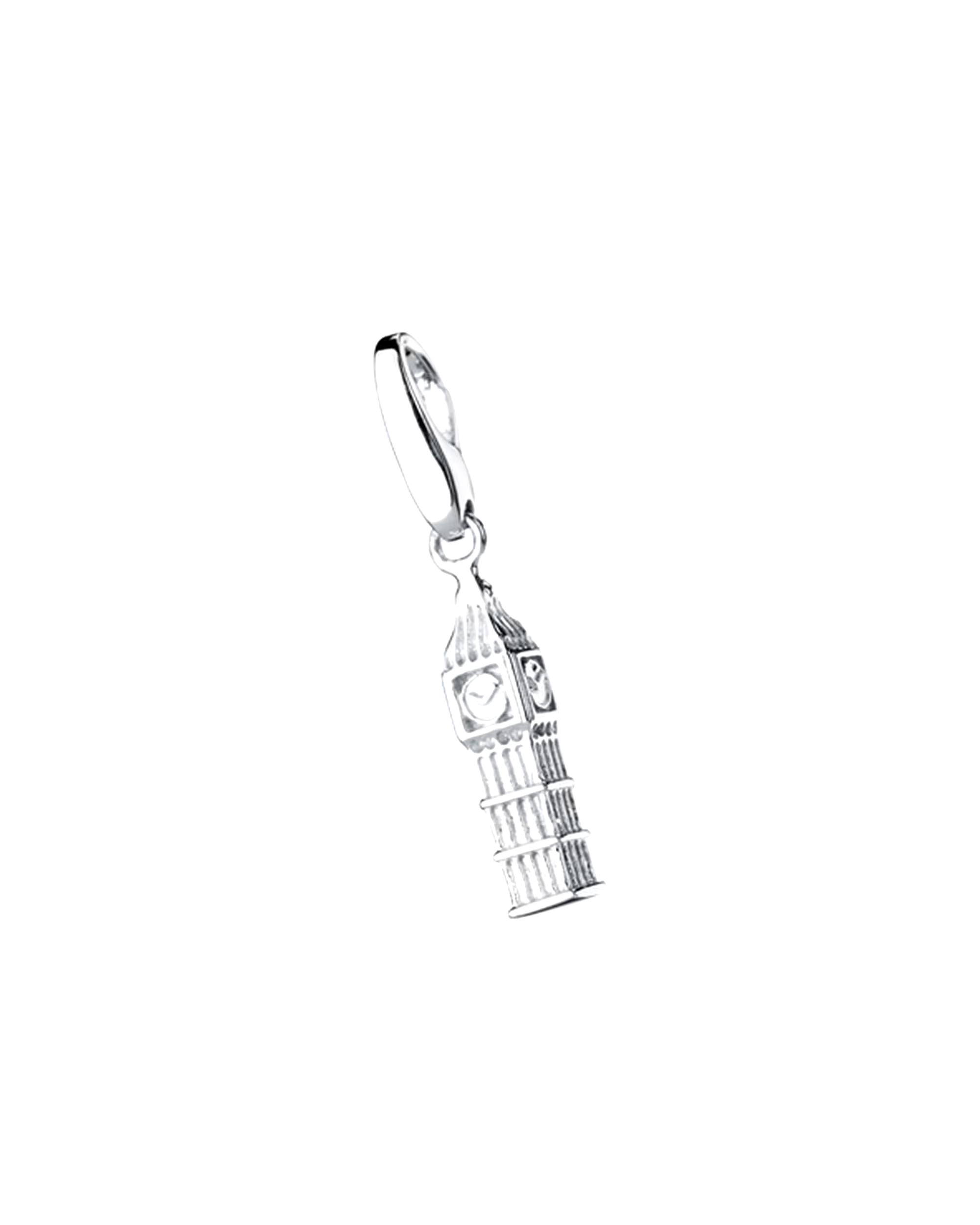 Giorgio Martello Milano jewelry pendant charm Big Ben, silver 925