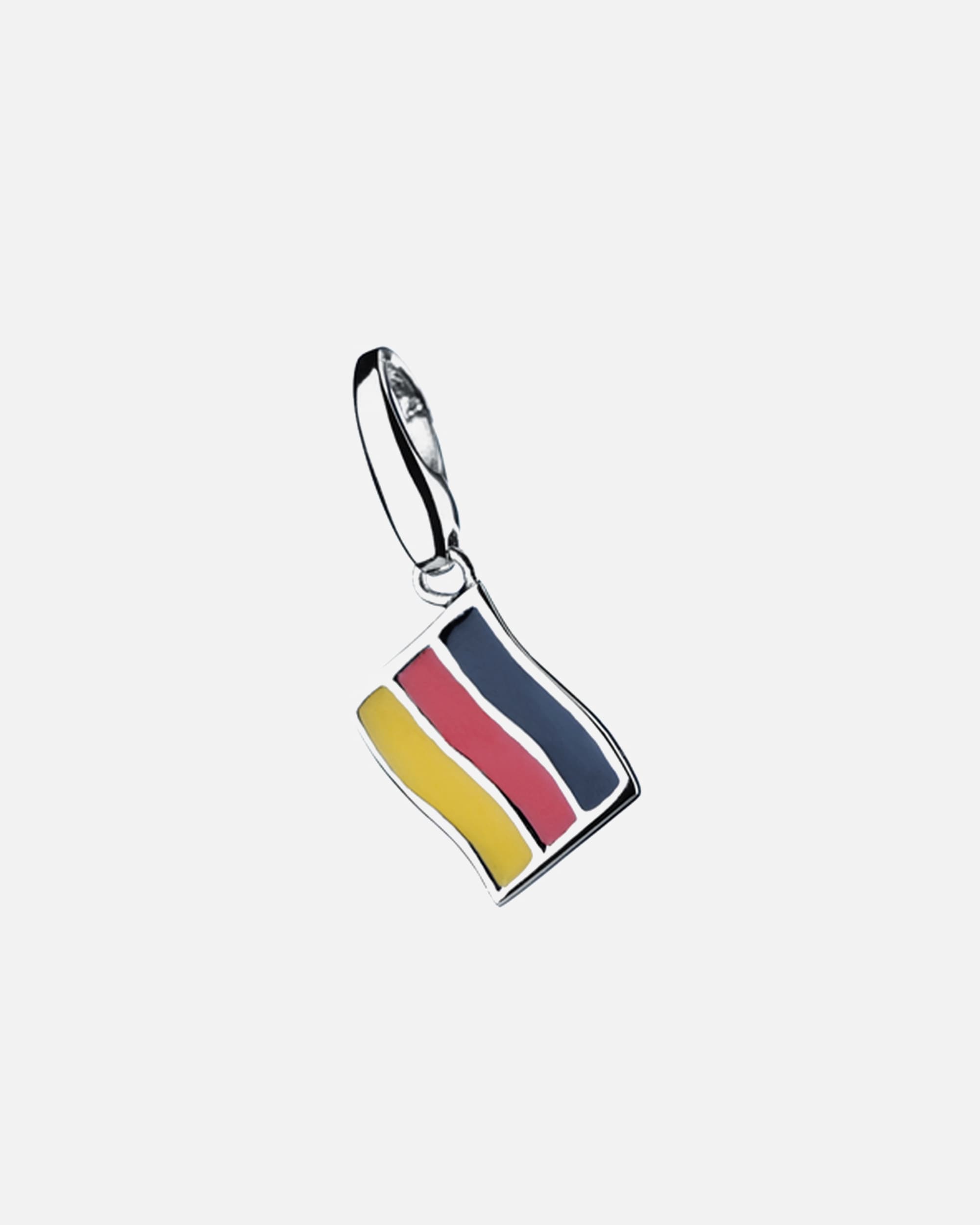 Giorgio Martello Milano jewelry pendant charm Germany flag, silver 925