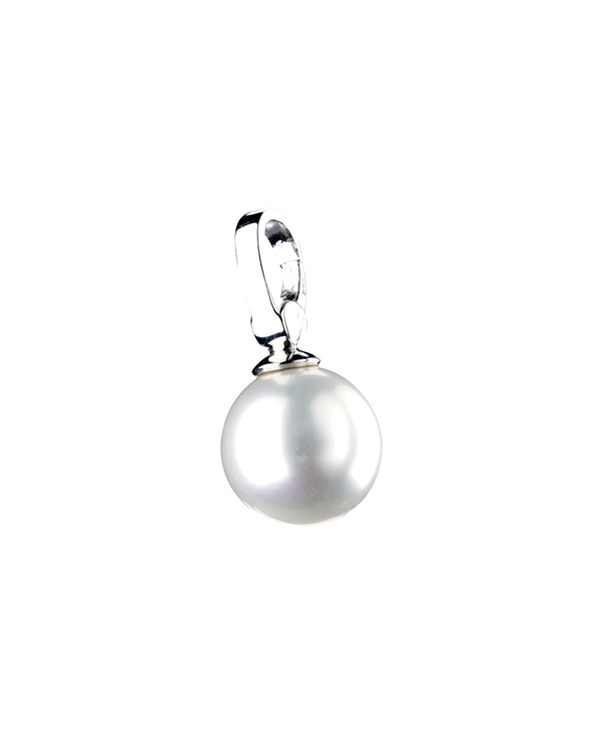 Giorgio Martello Milano jewelry pendant charm shell pearl, silver 925