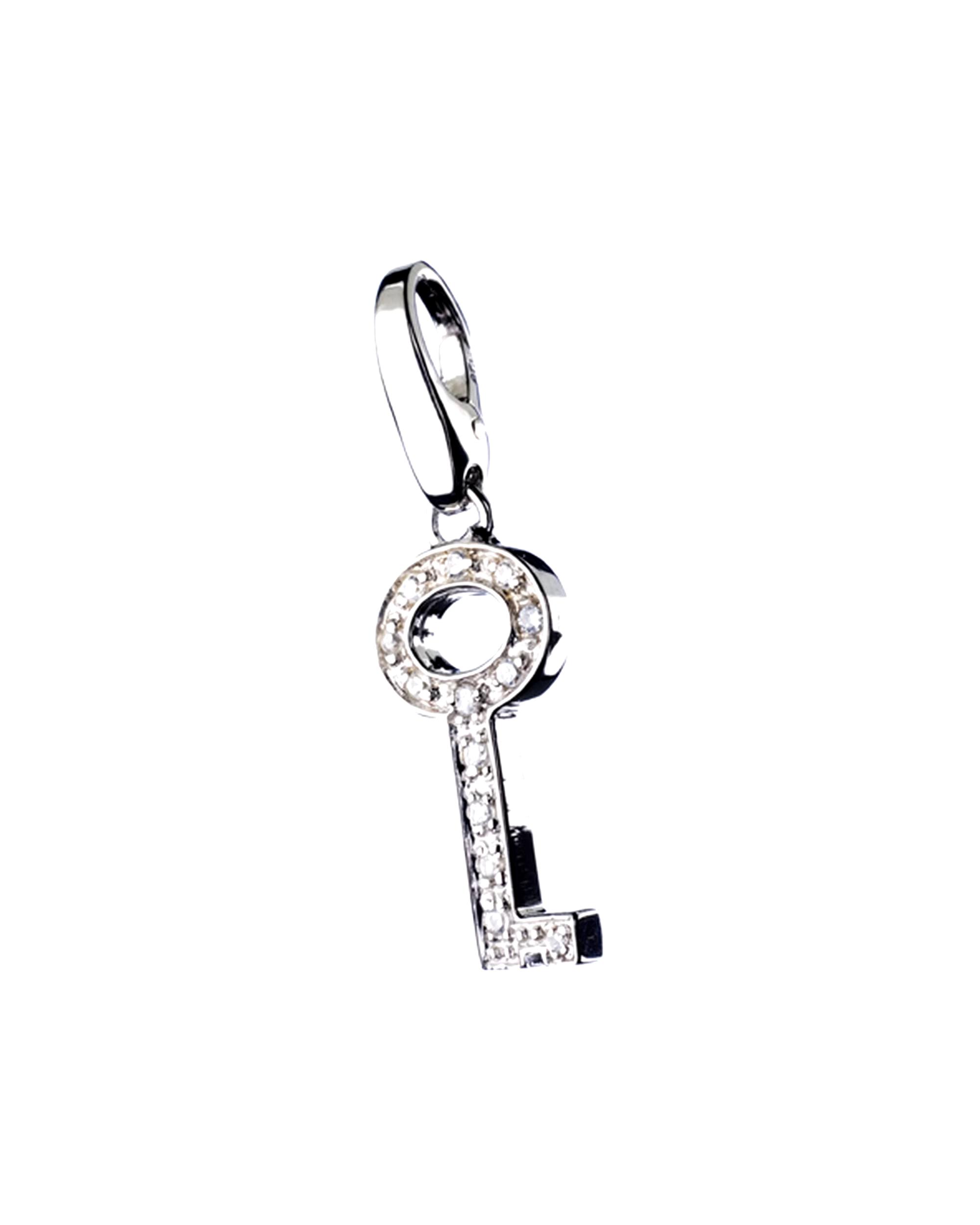 Giorgio Martello Milano jewelry pendant charm key, silver 925