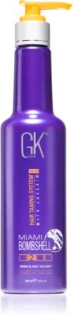 GK Hair Miami Bombshell moisturizing firming facial mask for bleached hair or highlights