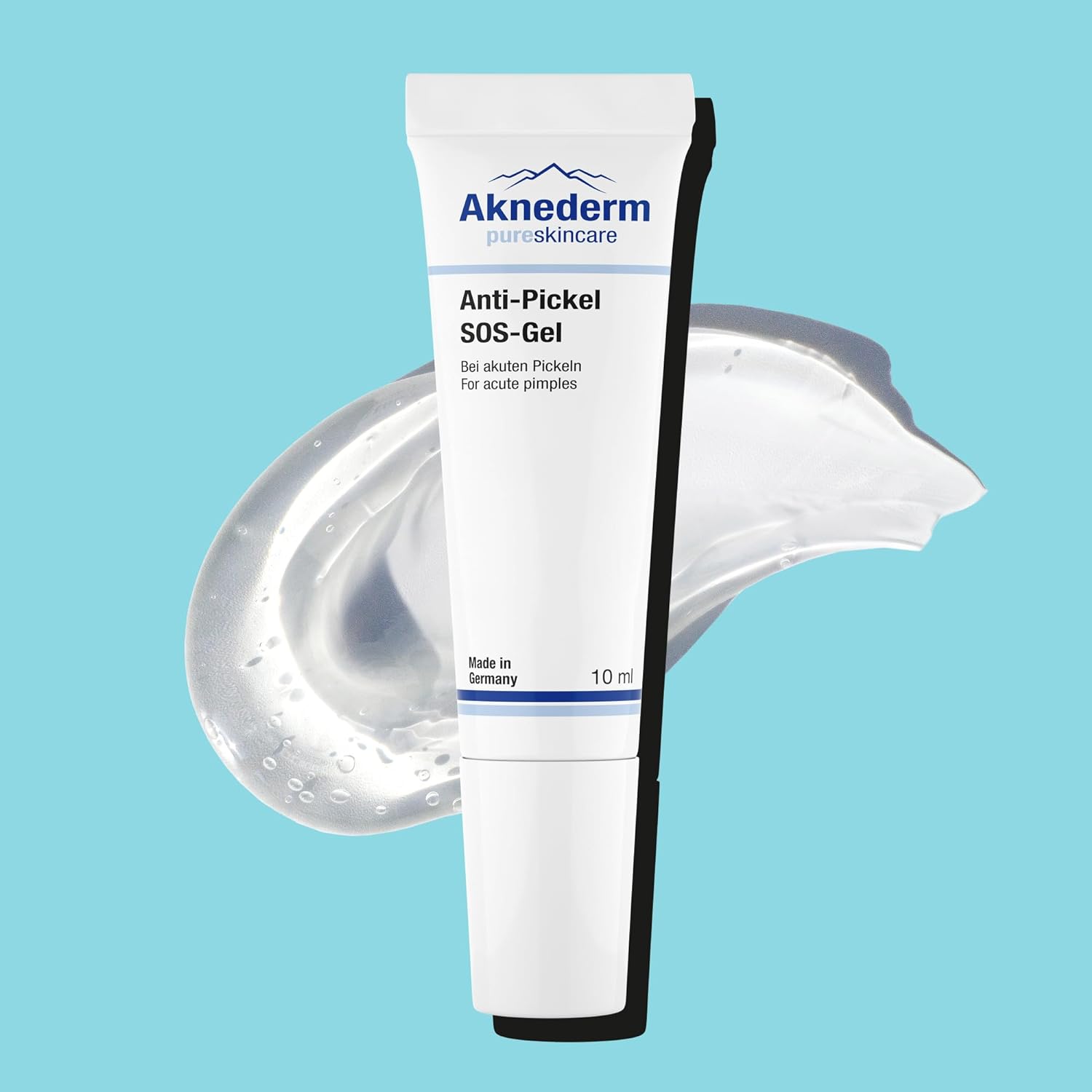 Acnederm Anti-Pimple Gel 10 ml I Anti-Pimple Gel with Salicylic Acid & Oil Slate Oil I Spot Treatment for Acne Prone Skin I Fragrance-Free Pimple Gel