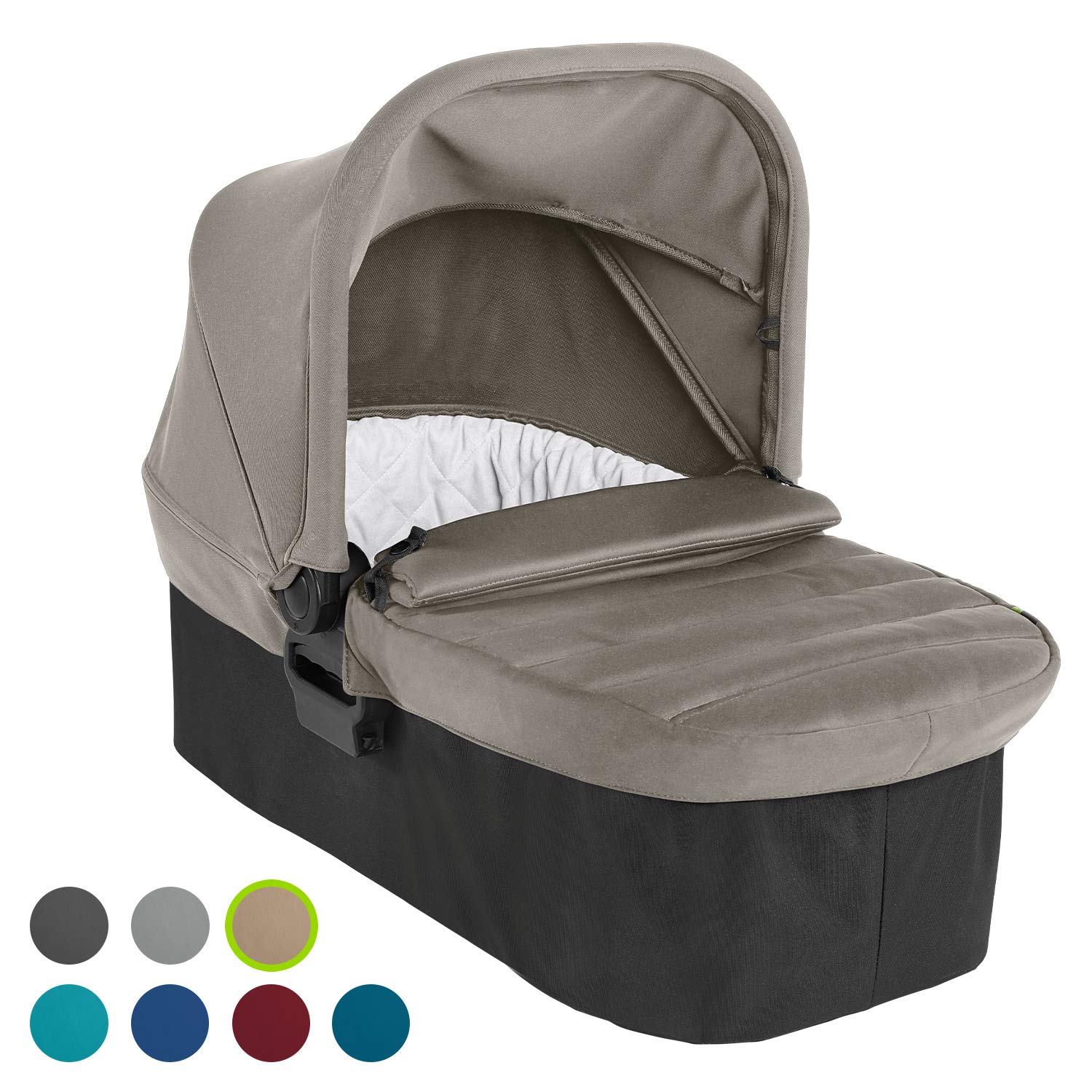 Baby Jogger Folding Baby Cot for City Mini 2 & City Mini GT2 Single Pushchair 0-6 Months (9 kg) Sepia (Beige)