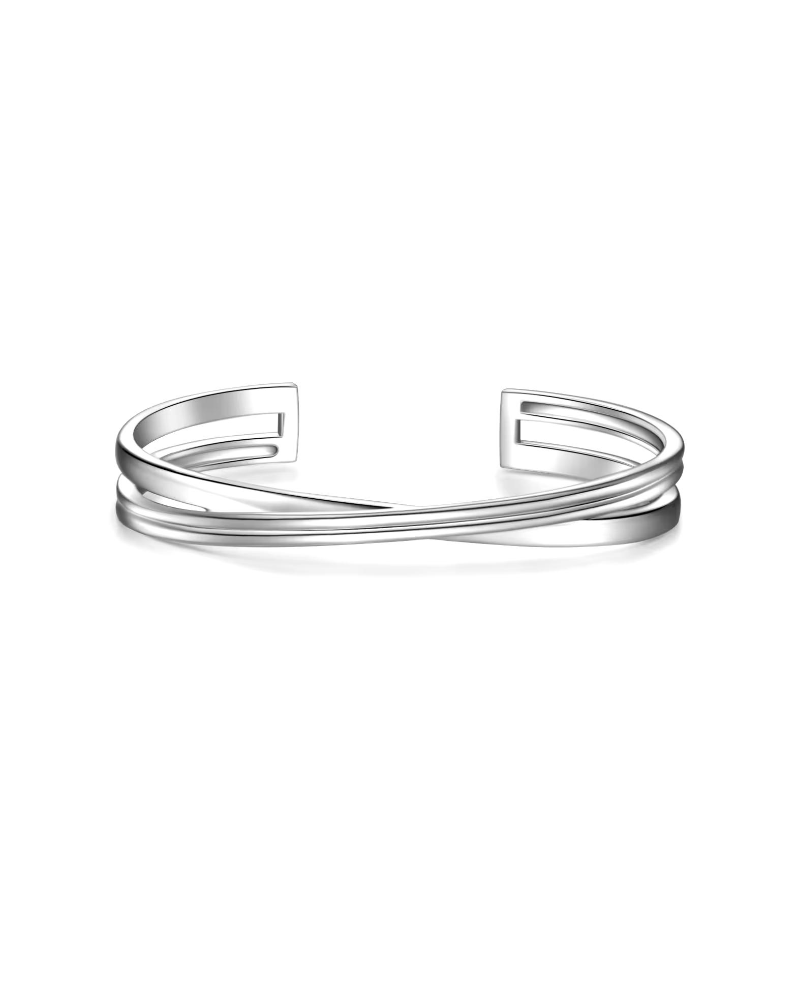 Shine Munich bangle bangle sterling silver in silver