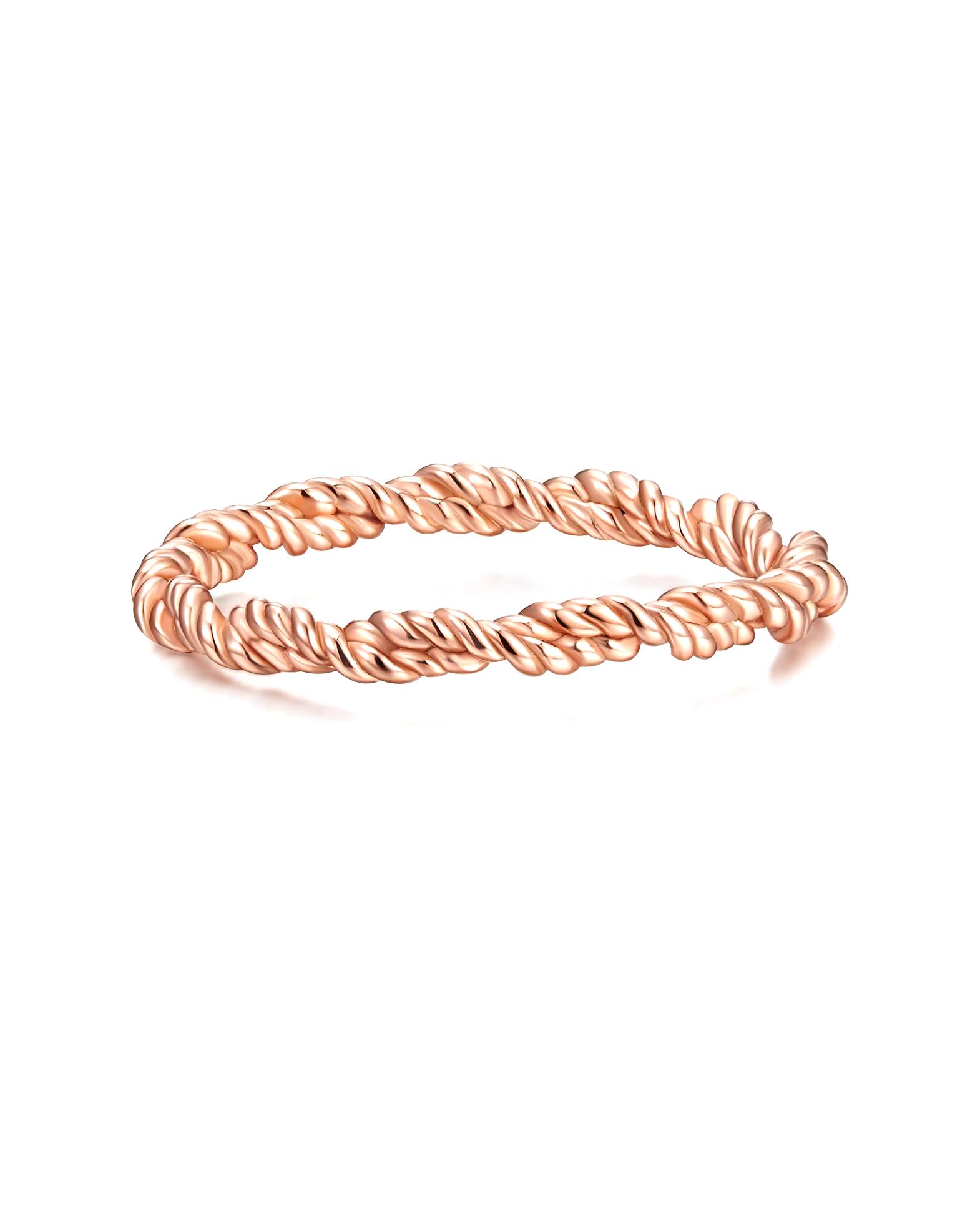 Highlights Munich Ring Ring Sterling Silver in Rose Gold