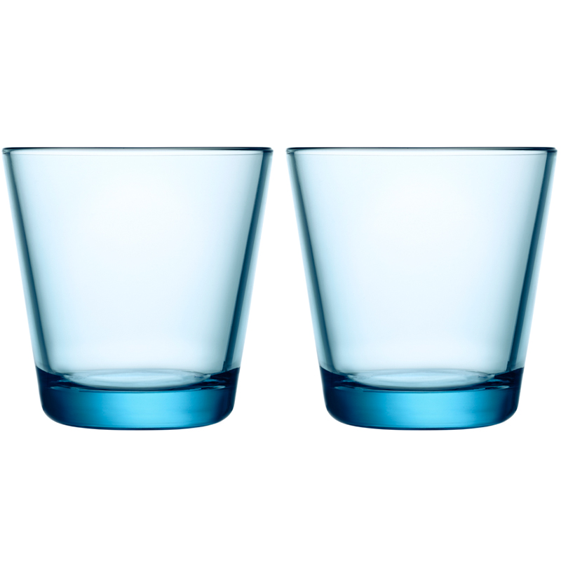 Glass - 210 ml - Light blue - 2 pieces Kartio Kartio Iittala