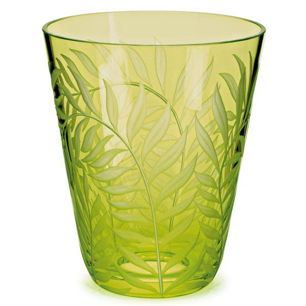 Glass Feuilles Leaves Yellow (10.7cm) from Theresienthal