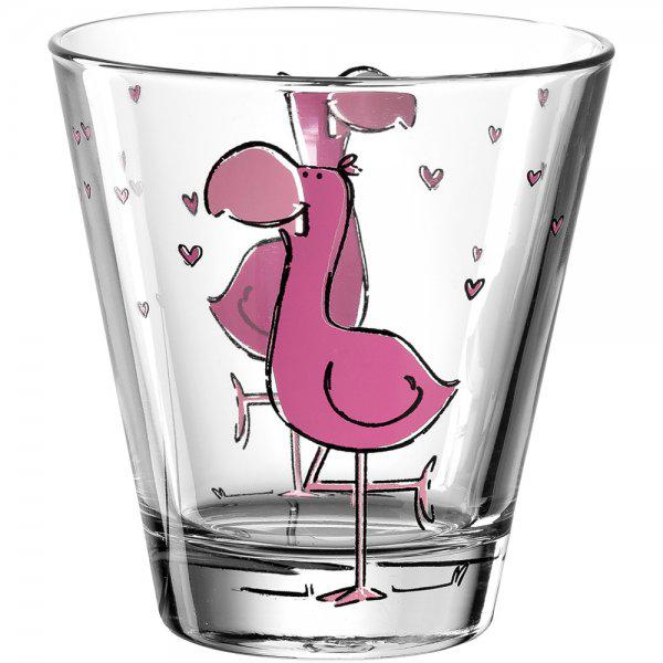 Glass mug Bambini Flamingo (215ml) by LEONARDO