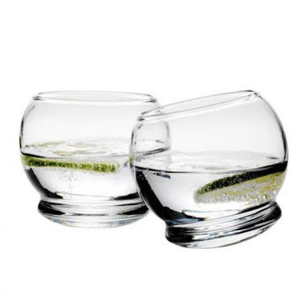 Rocking Glass 4-piece glasses from Normann Copenhagen