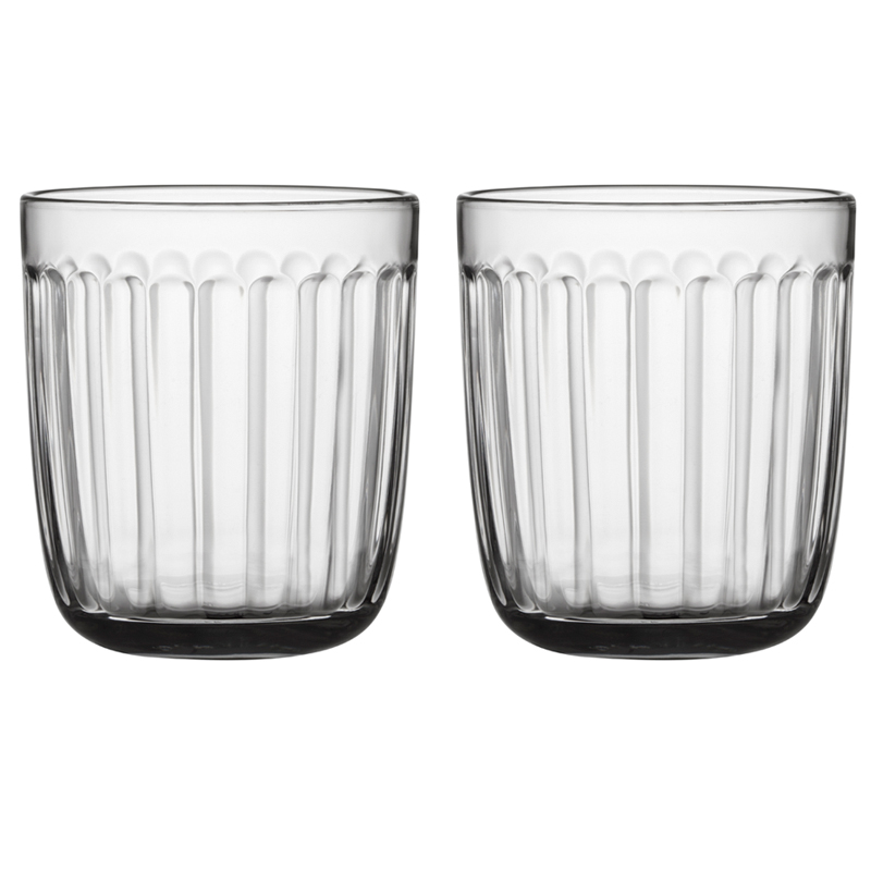 Glass - 260 ml - Clear - 2 pieces of Raami Glasses Iittala