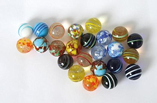 Glass Marbles 20 Mm (24 Pieces In A Net) 185