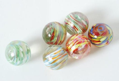 Glass-Marbles 40Mm, 6Pcs 185