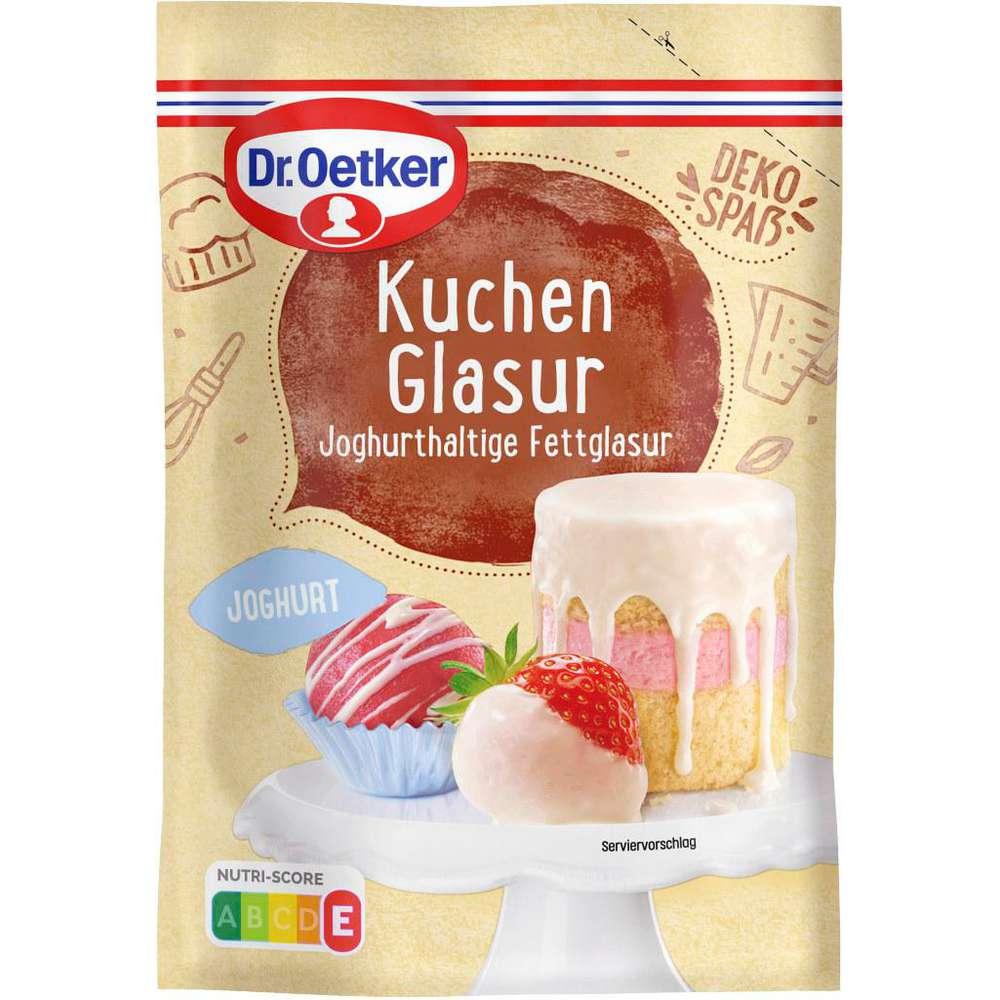 glaze, yogurt