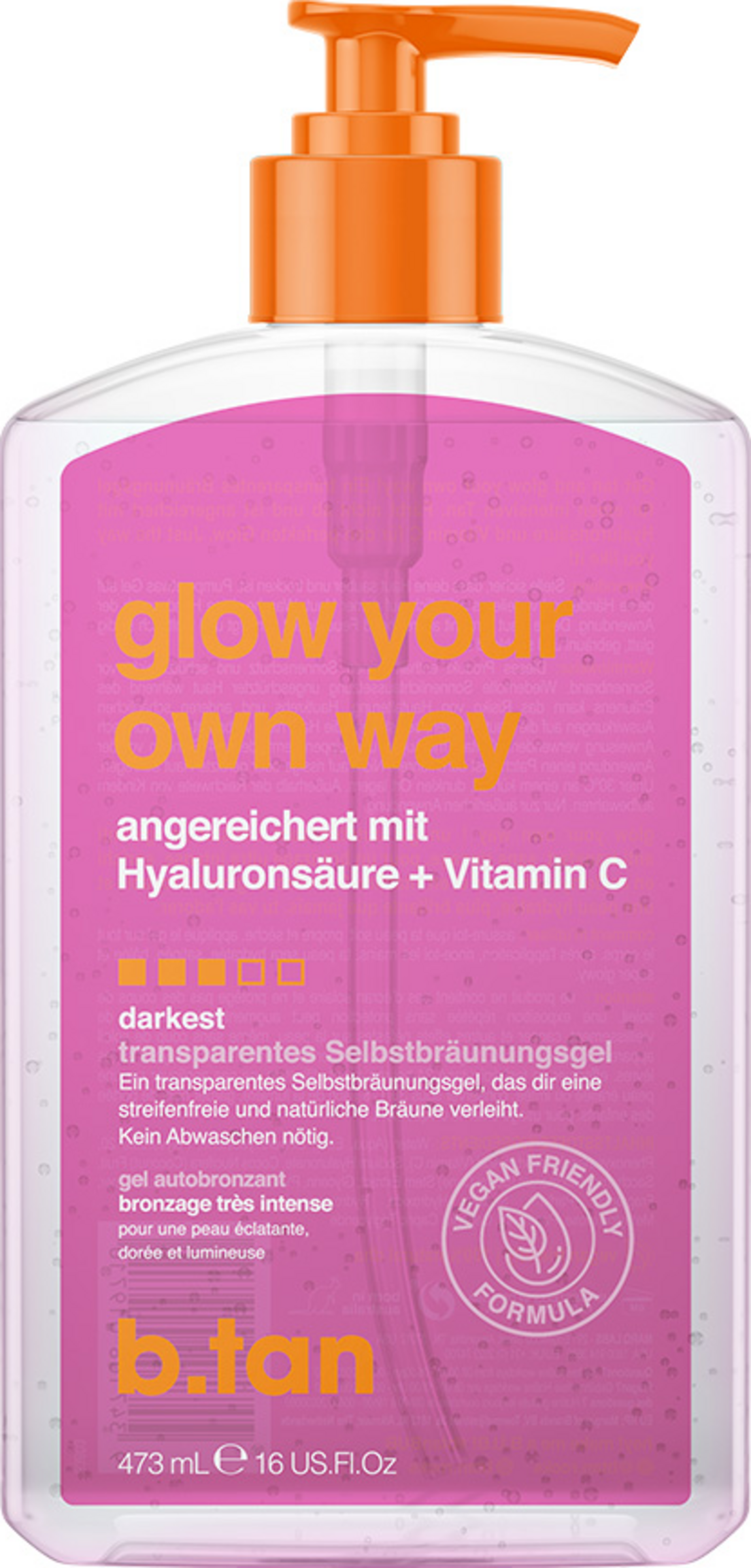 b.tan Glow Your Own Way Self Tanning Gel