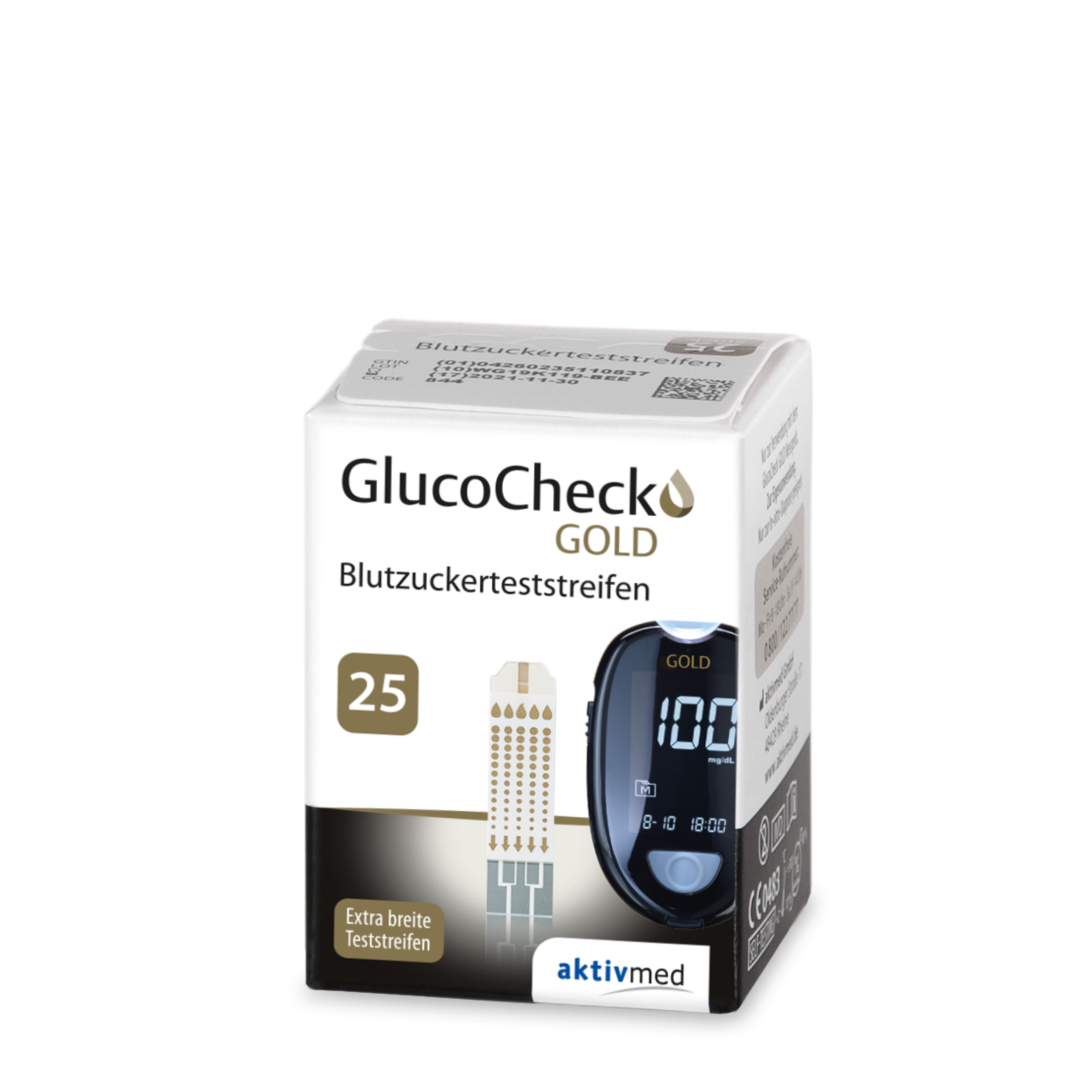 Glucocheck gold blood sugar test strips