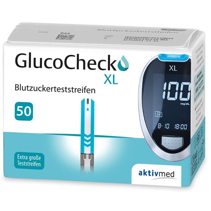 GlucoCheckXL blood sugar test strips