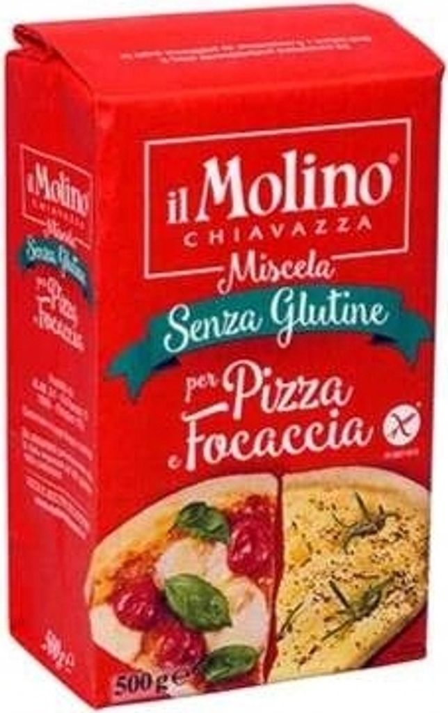 Gluten-free pizza mix Miscela Senza Glutine per Pizza e Focaccia 500g - il Molino Chiavazza