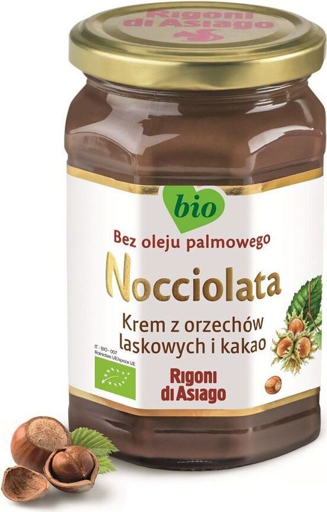 GLUTENFREIEHASELNUSSCREME UND KAKAO 250 g - RIGONI DI ASIAGO (NOCCIOLATA)