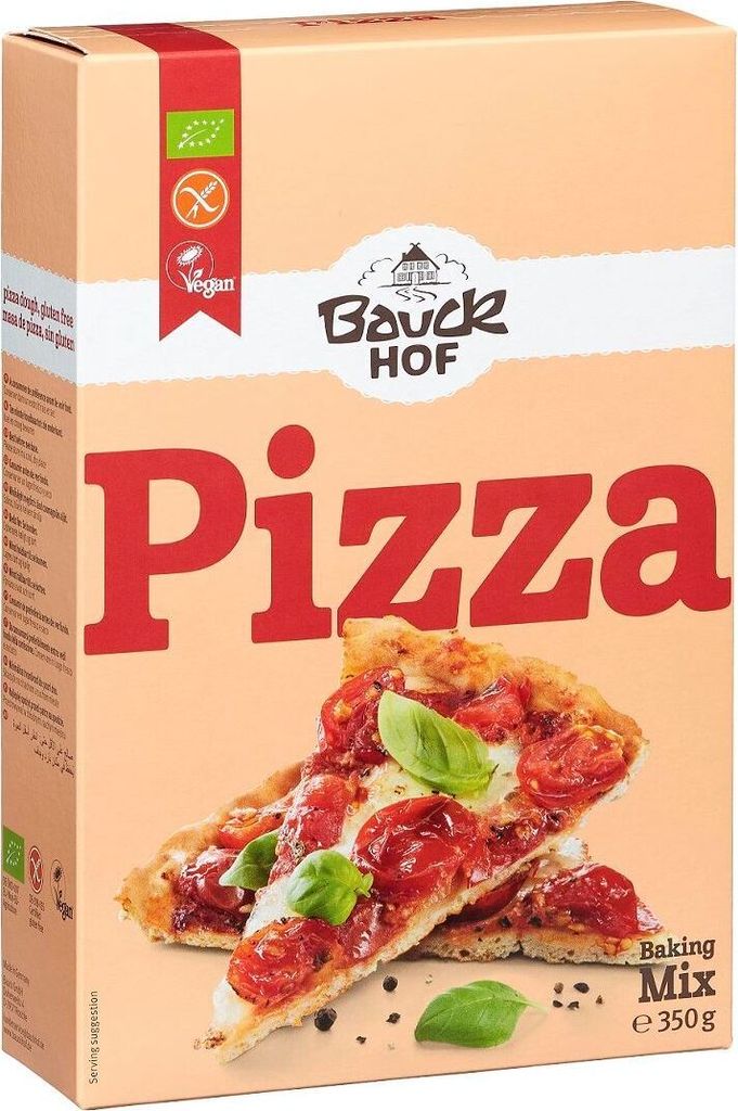 GLUTEN-FREE PIZZA DOUGH MIX 350 g - BAUCK HOF