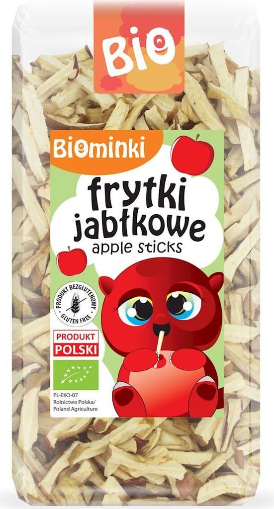 Gluten-free fries with apple, 50 g - BIOMINKI