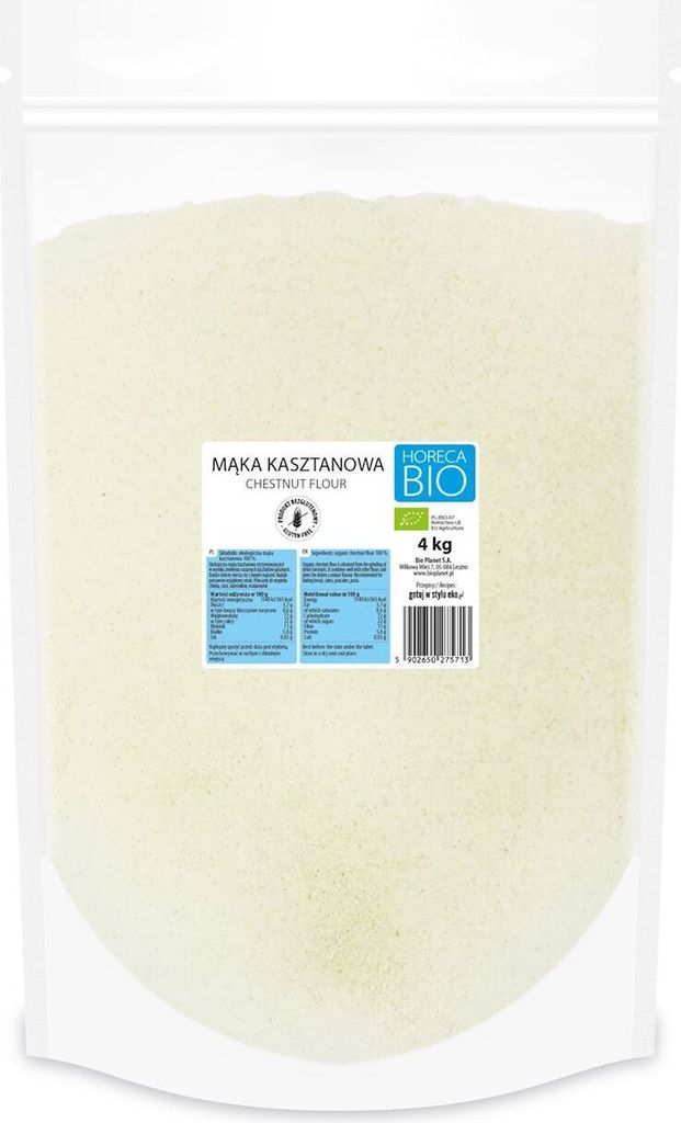 GLUTEN-FREE CHESTNUT FLOUR 4 kg - HORECA