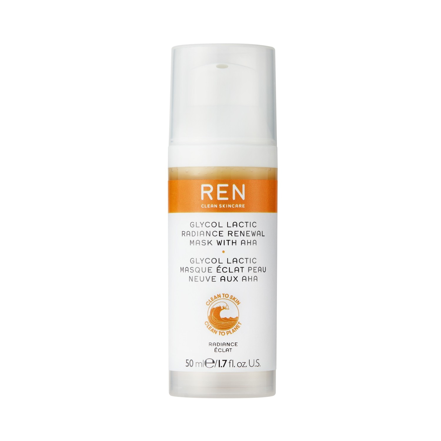 Ren Clean Skincare Glycolic Lactic Radiance Renewal Mask