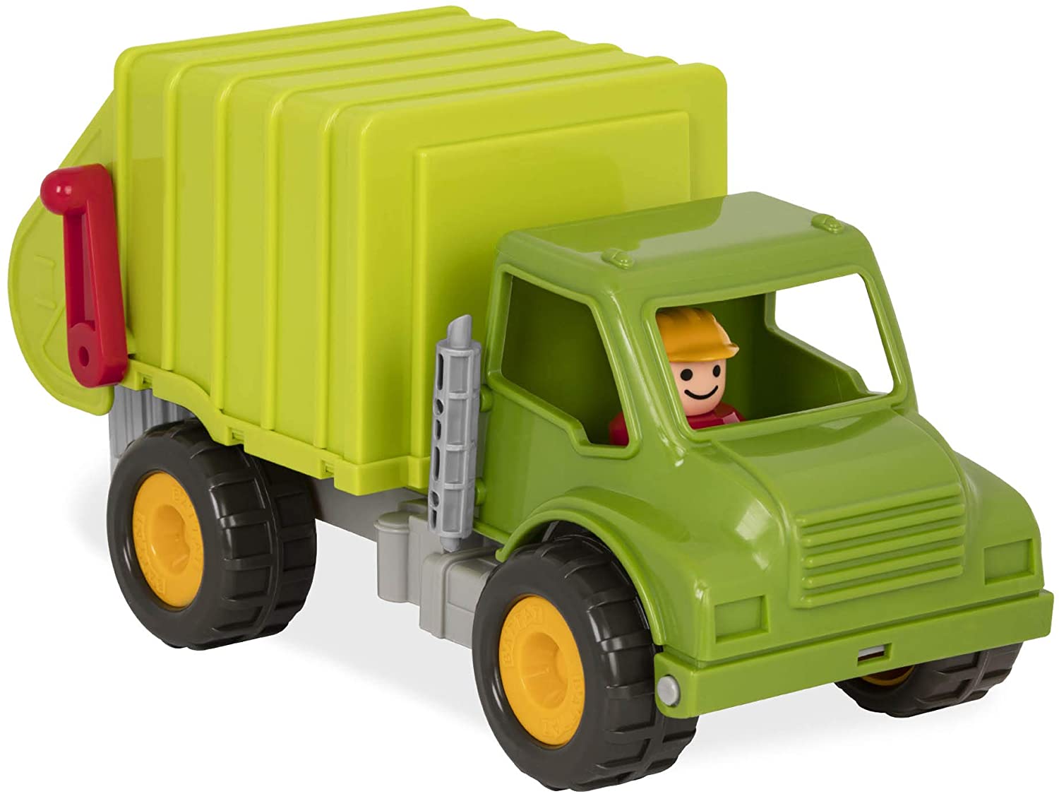 Battat Front Loader Toy Truck, Bin Lorry, Colourful