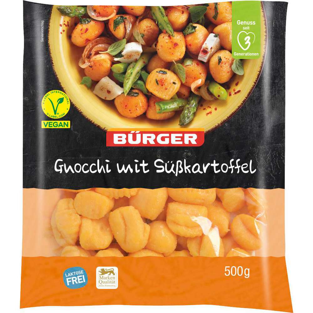 Gnocchi with sweet potato