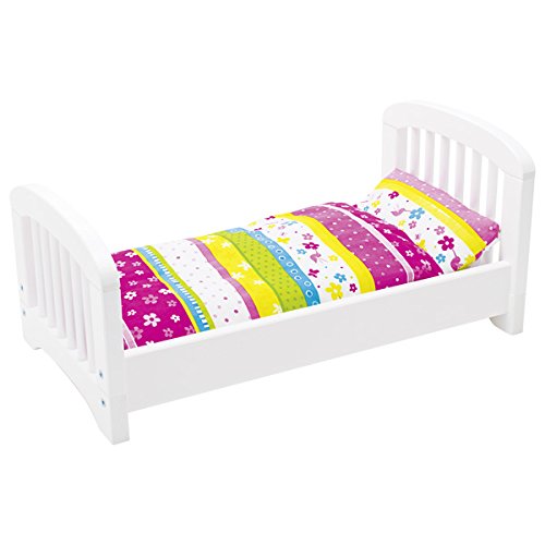 Goki 51596 – Doll Bed With Bedding – Susibelle Collection