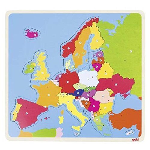 Goki 57509 – Jigsaw Puzzle – Europe