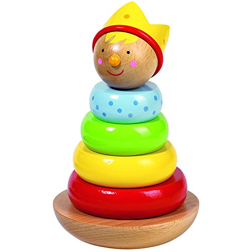 Goki 58577 – Stackable For Roly-Poly Toy Prince, Basic
