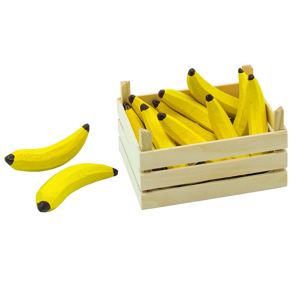Goki Bananas In A Fruit Crate Toy