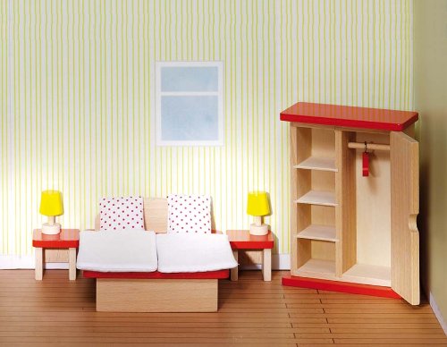 Goki Furniture For Flexible Puppets Bedroom Basic