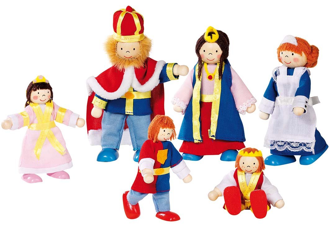 Goki Royal Family Wooden Dolls